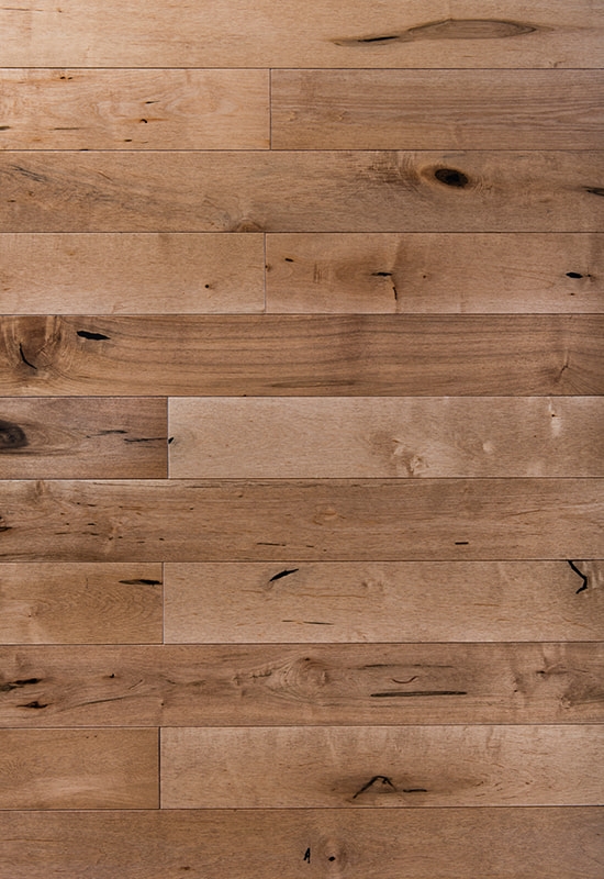 เมเปิ้ลจีน 90 พื้นไม้เนื้อแข็งแบน